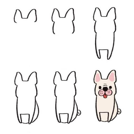 Desenhos de Cachorro de impressão