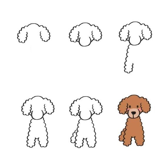 Desenhos de Cachorro fofo grátis