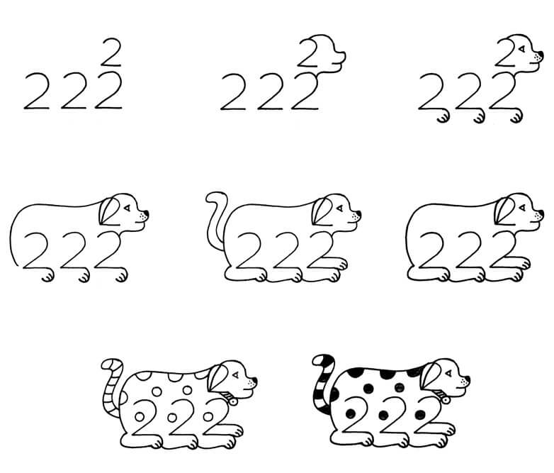 Desenhos de Cachorro para crianças