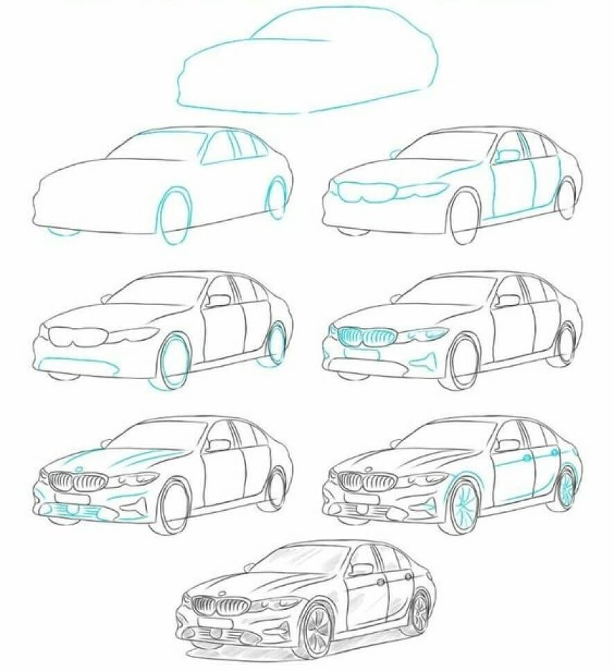 Desenhos de Carro BMW