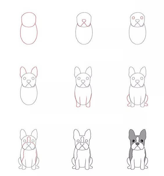 Desenhos de Cuidar do cachorro