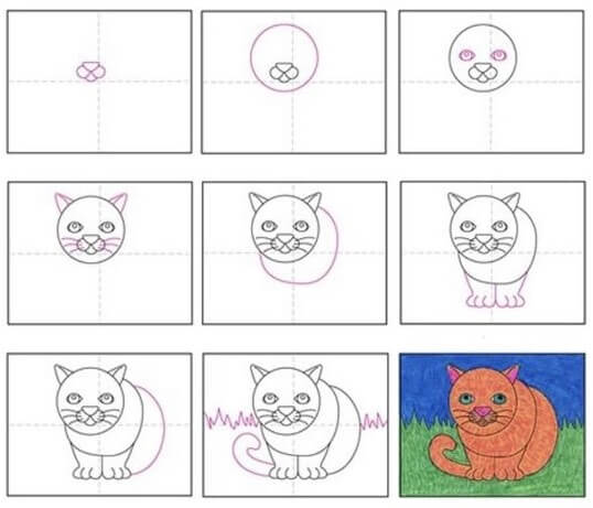 Desenhos de Gato - Ideia (26)