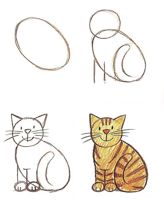 Desenhos de Gato - Ideia (39)