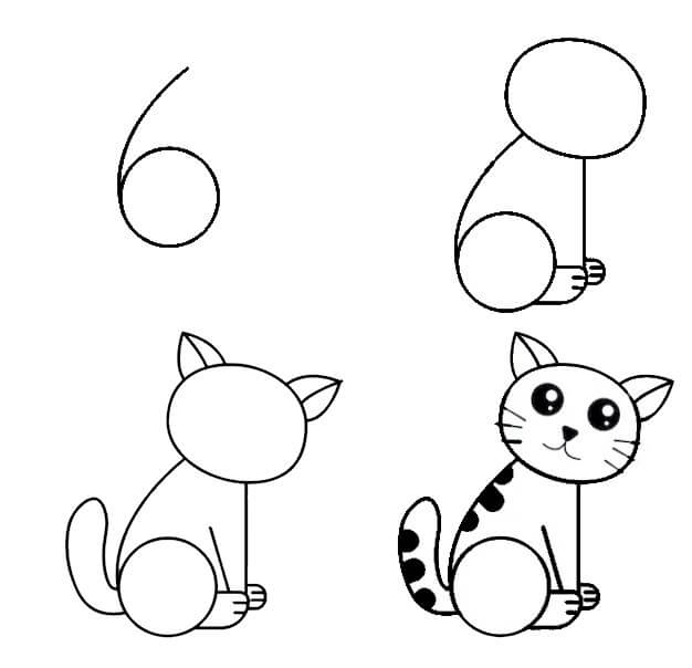 Desenhos de Gato - Ideia (47)