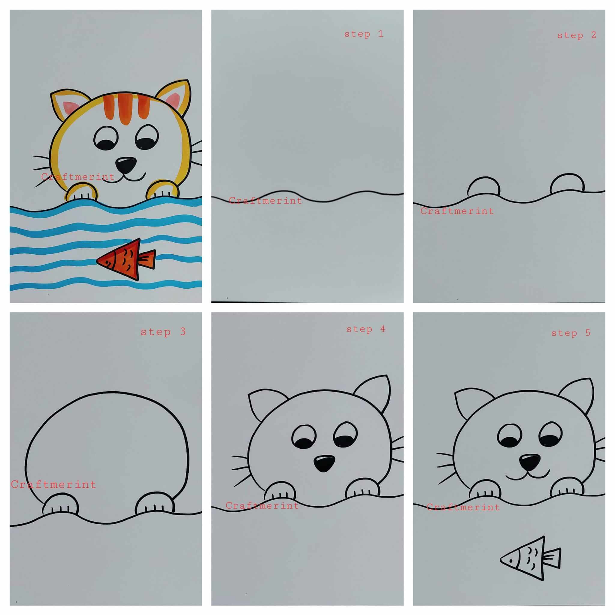 Desenhos de Gato - Ideia 60