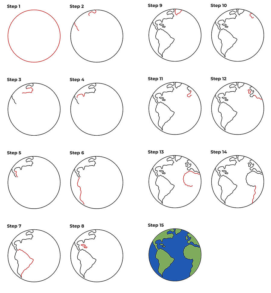 Desenhos de Ideia da Terra 11