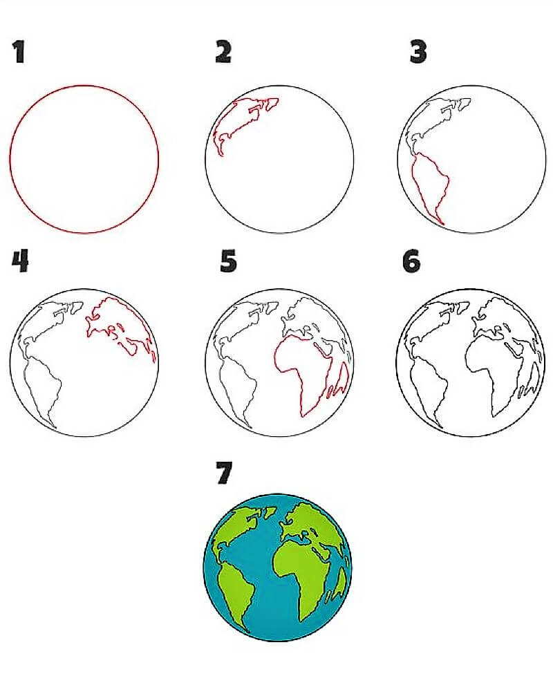 Desenhos de Ideia da Terra 9