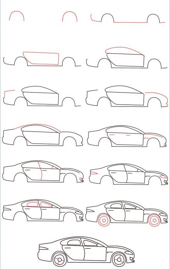 Desenhos de Ideia de carro 1