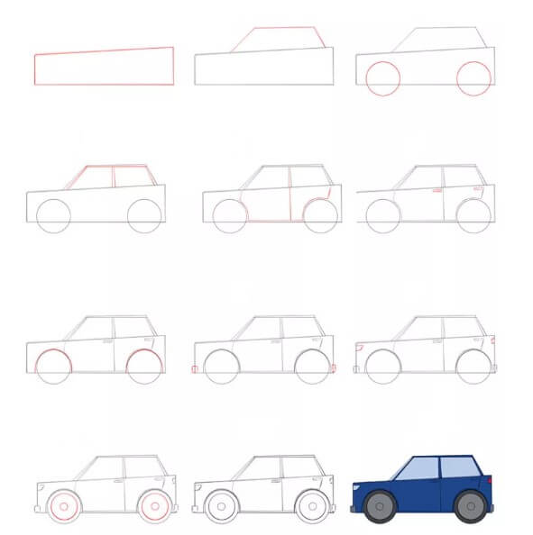 Desenhos de Ideia de carro 17