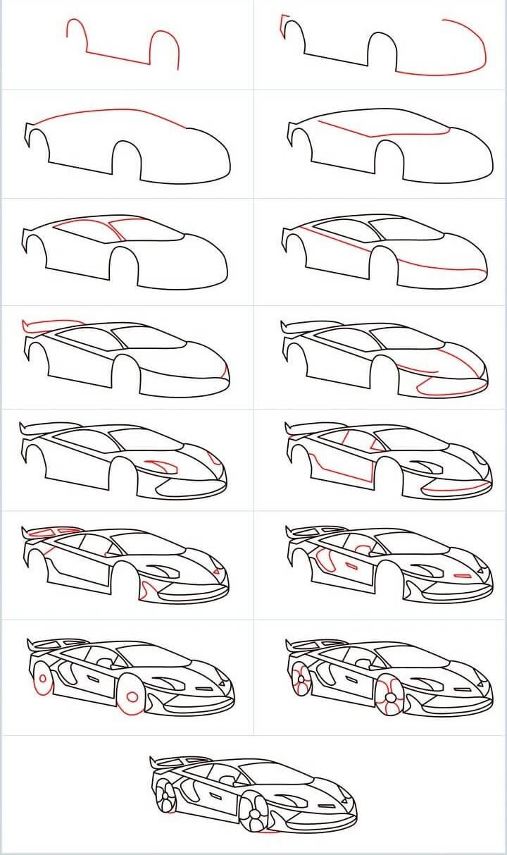 Desenhos de Ideia de carro 2