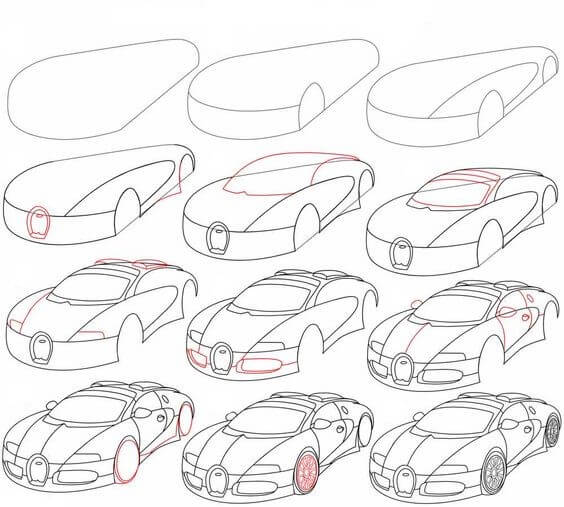 Desenhos de Ideia de carro 7