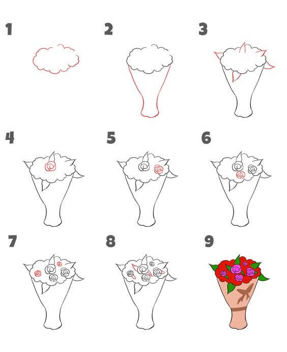 Desenhos de Ideia de rosas (26)