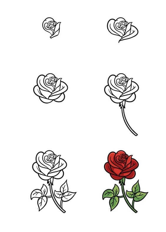 Desenhos de Ideia de rosas (29)