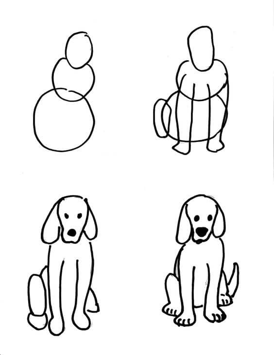 Desenhos de Imagem de cachorro