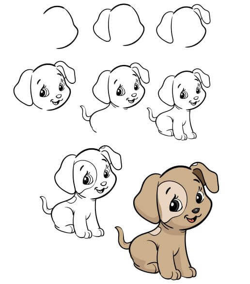 Desenhos de Sorriso de cachorro