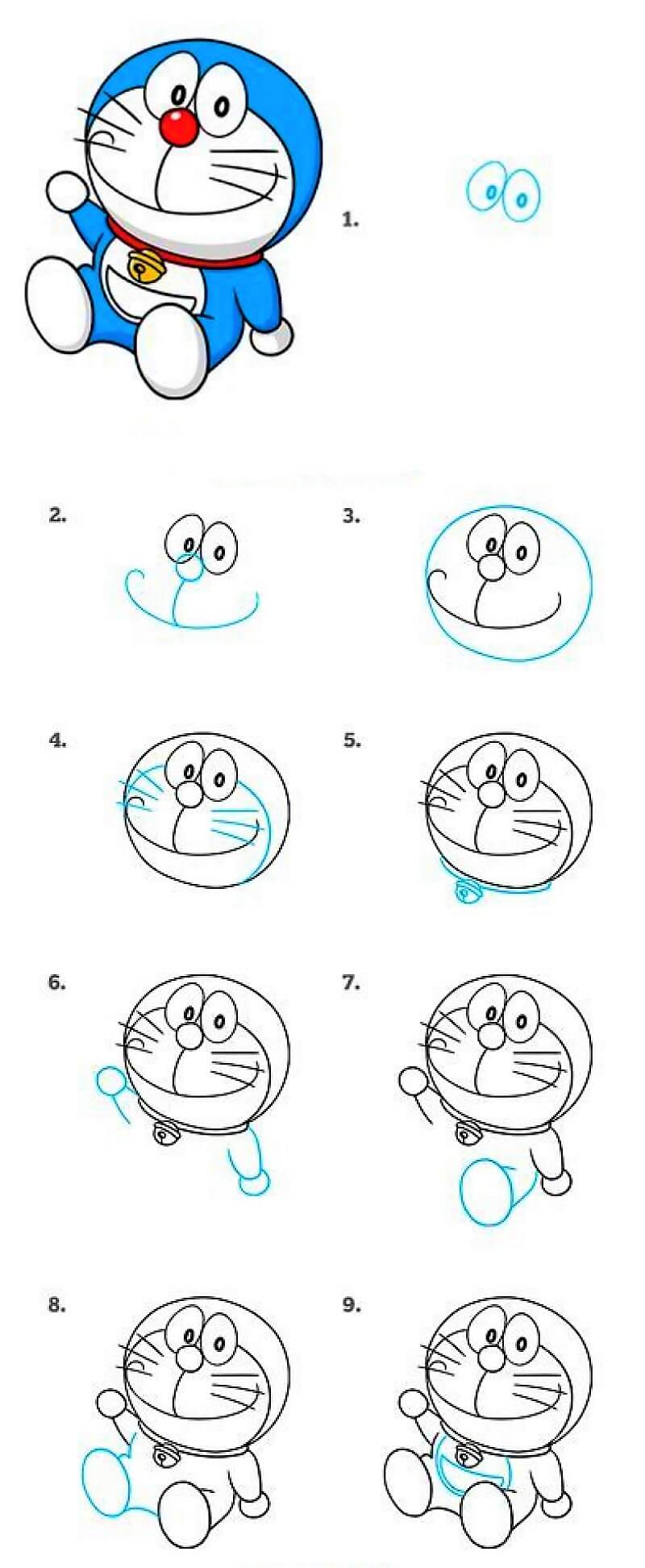 Desenhos de Um Doraemon Engracado