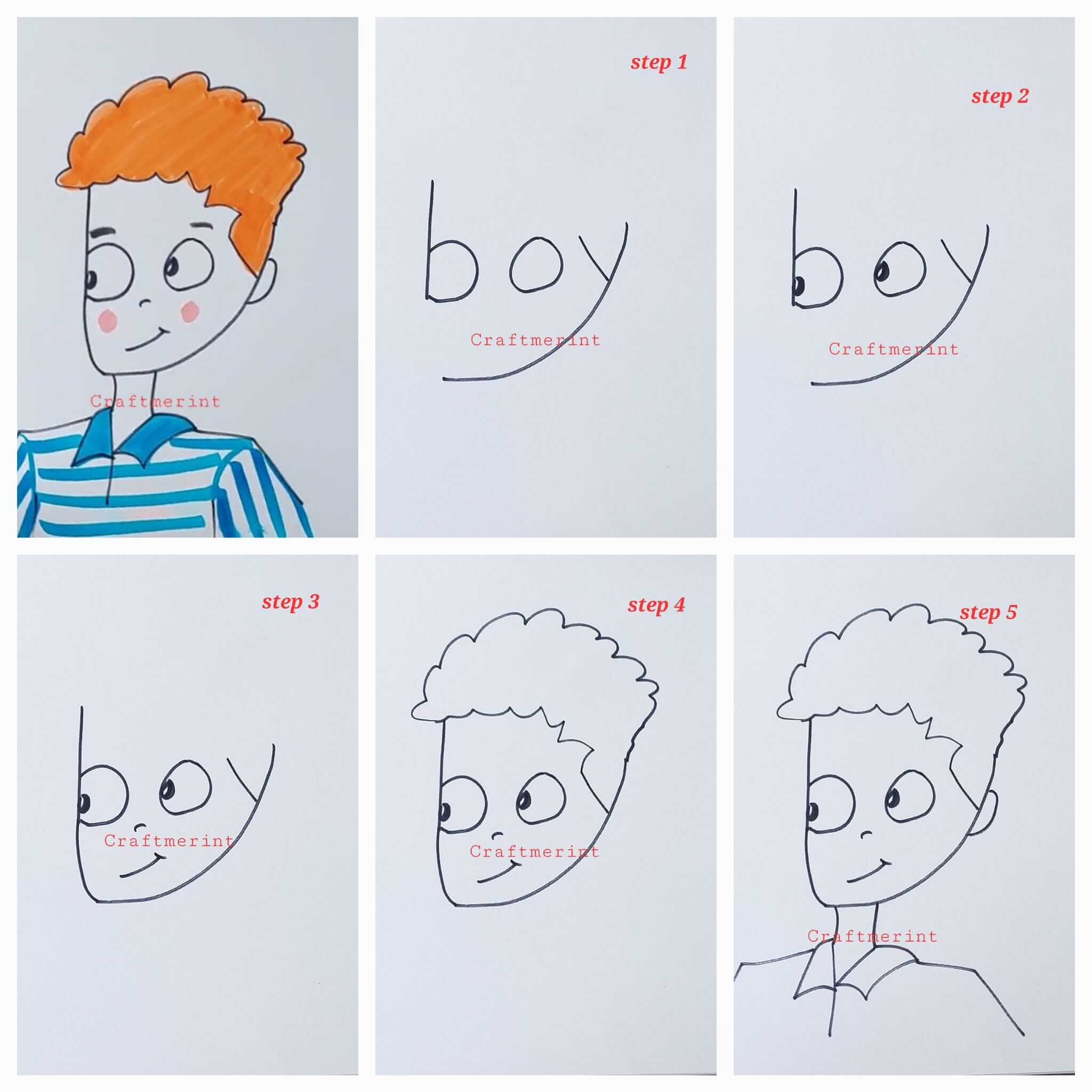 Desenhos de Boy idea (10)