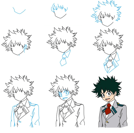 Desenhos de Deku surpresa