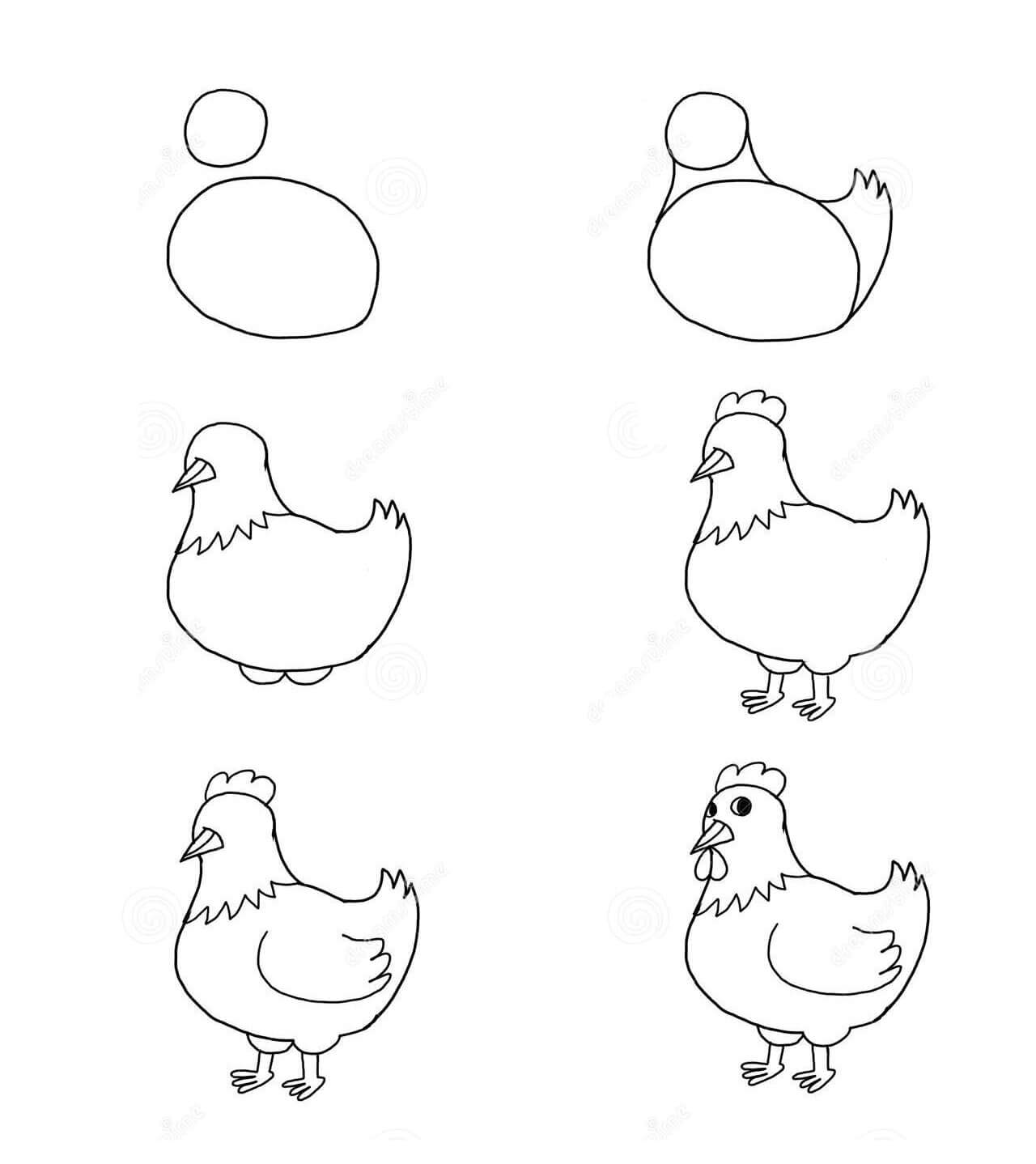 Brincos Galinha DALANE - Pingente Acrílico Fofo, Presente Divertido Para Mulheres E Meninas