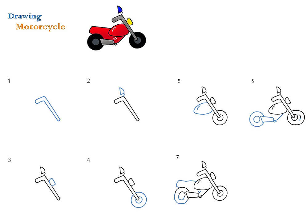 Desenhos de Ideia de motocicleta 15