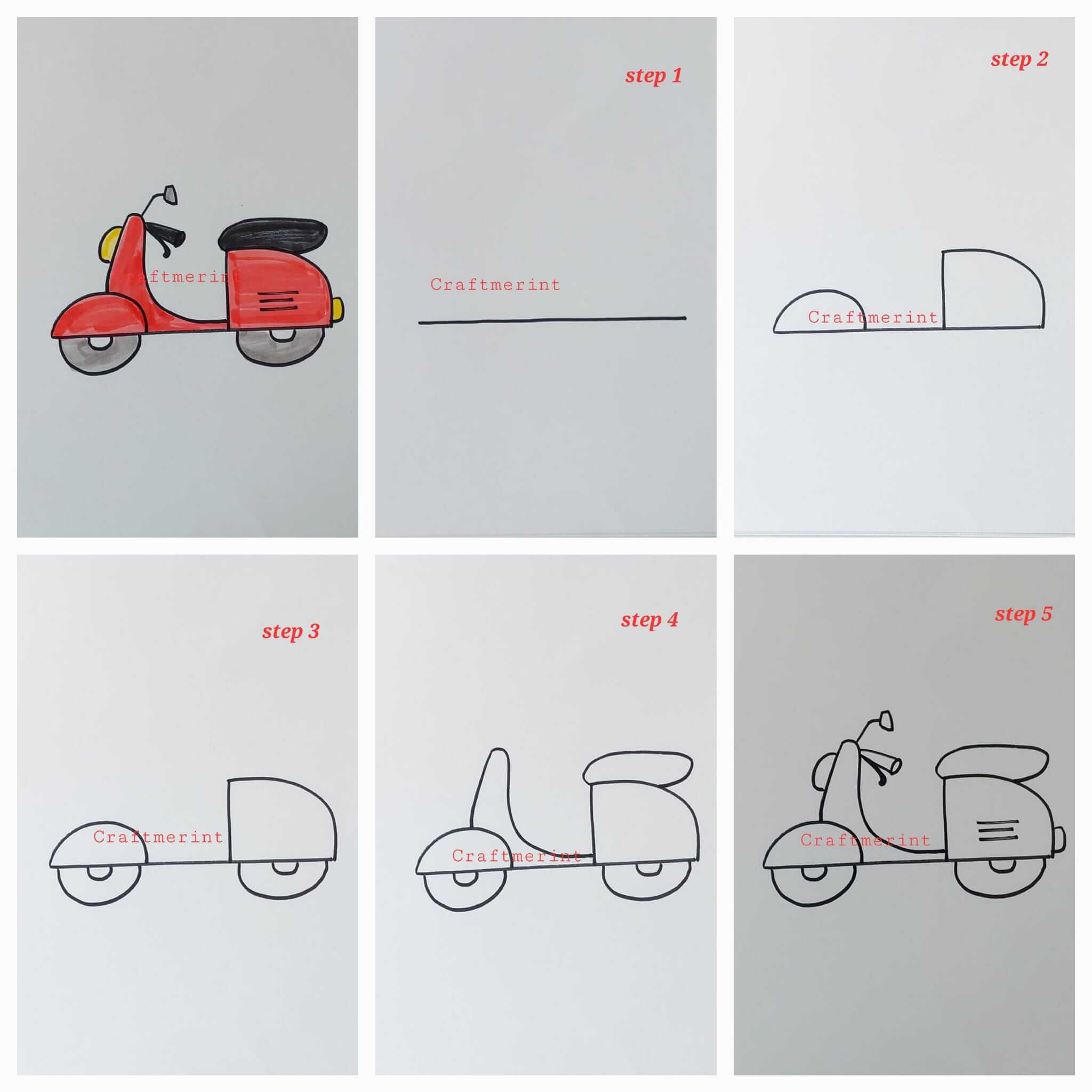 Desenhos de Ideia de motocicleta 18