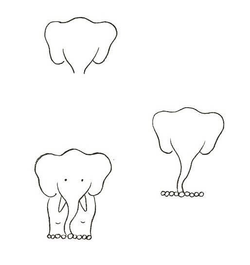 Desenhos de Ideia do elefante (39)