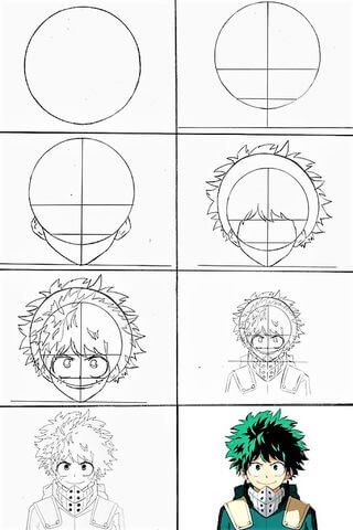 Desenhos de Izuzu Midoriya