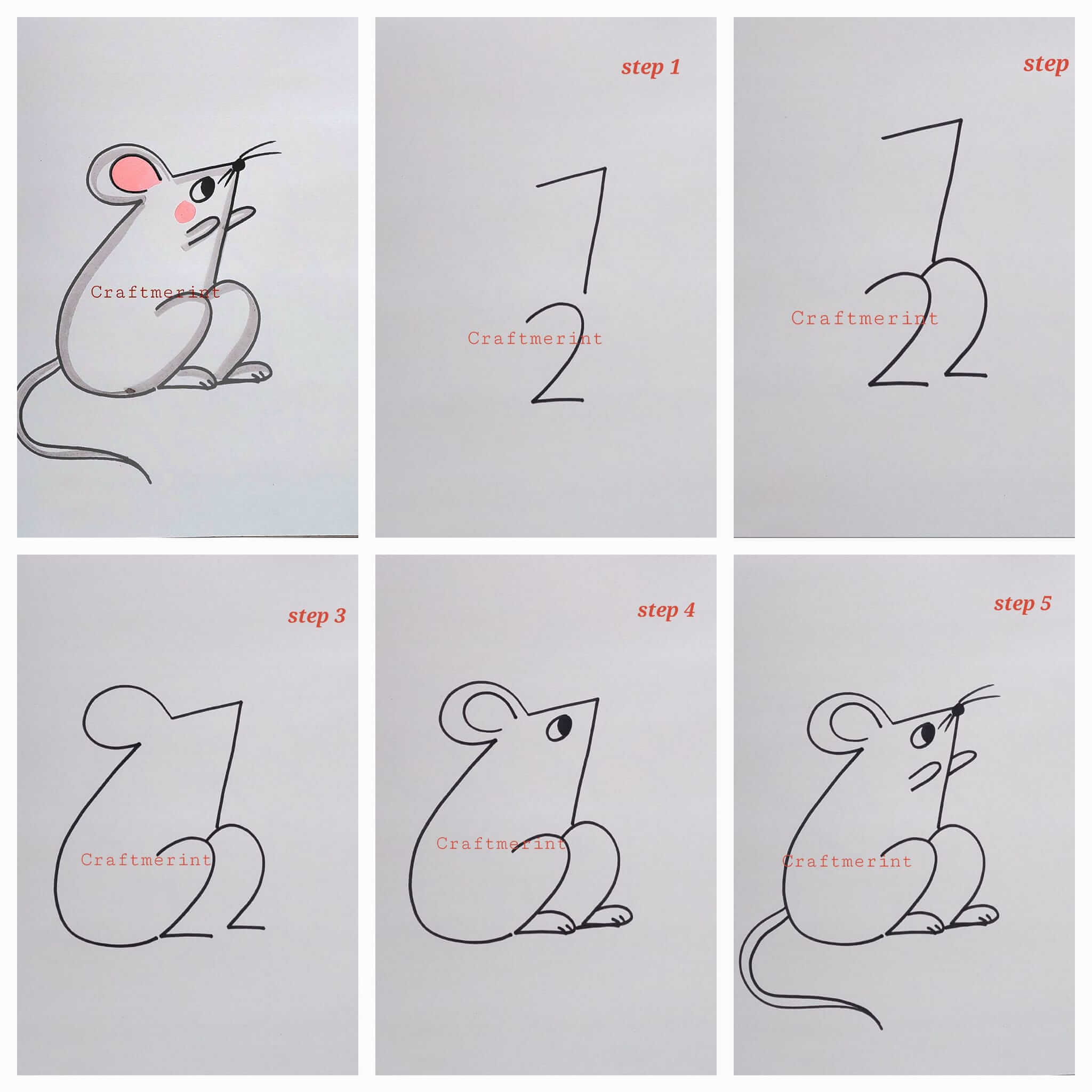 Desenhos de Mouse idea 33