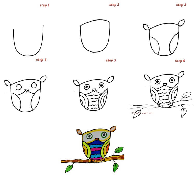 Desenhos de Owl idea 49