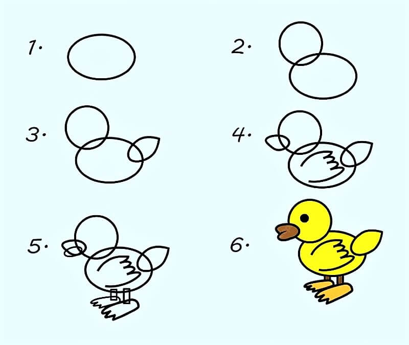 Desenhos de Patos