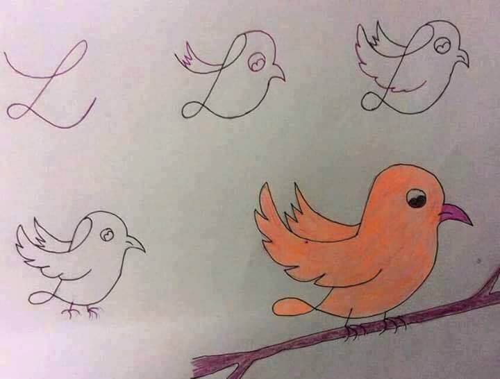 Desenhos de Pássaros