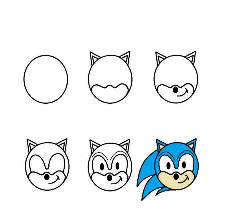 Desenhos de Sonic