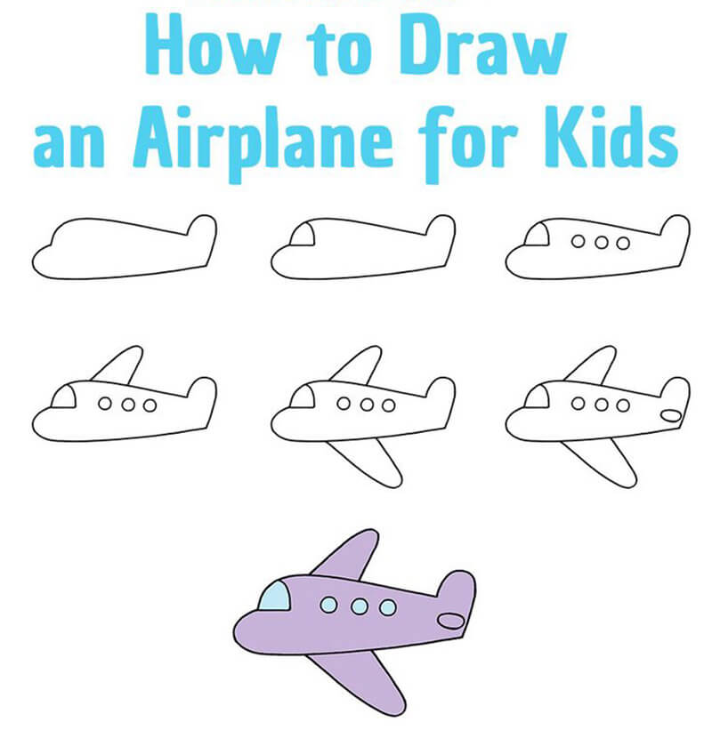 Desenhos de Uma ideia de avião 12