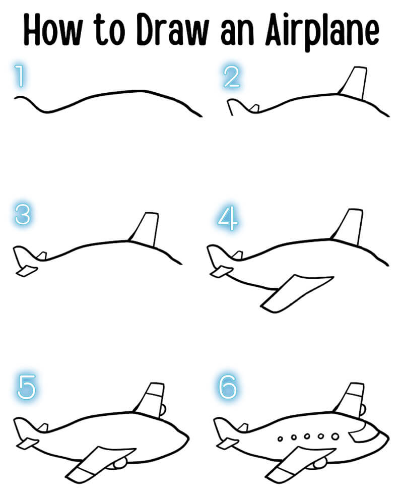 Desenhos de Uma ideia de avião 14