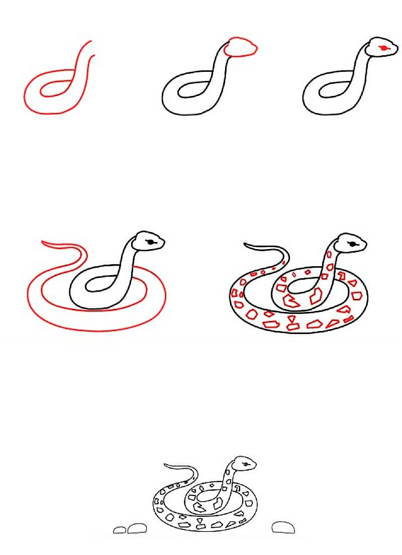 Desenhos de Uma ideia de cobra 21