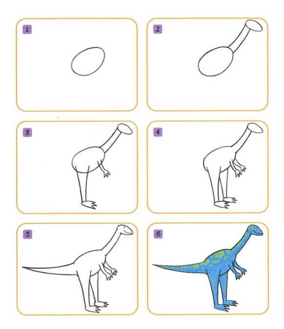 Desenhos de Dinossauros carnívoros