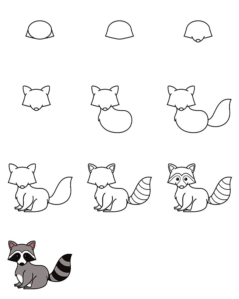 Desenhos de gấu mèo (1)