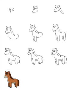 Desenhos de Ideia de cavalo 3