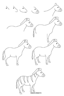 Desenhos de Ideia de cavalo 8