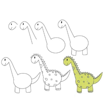 Desenhos de Dinossauros