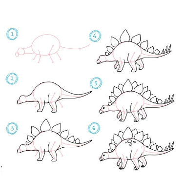 Desenhos de Imagem gratuita de dinossauro