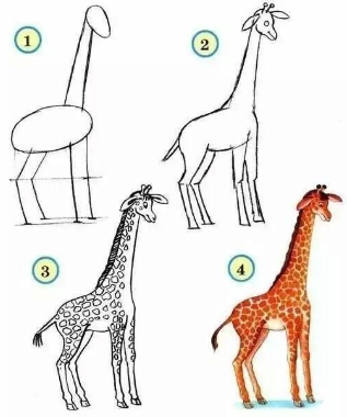 Desenhos de Linda Girafa