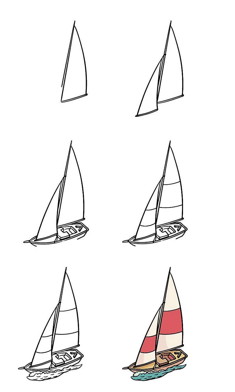 Desenhos de Uma ideia de barco 14