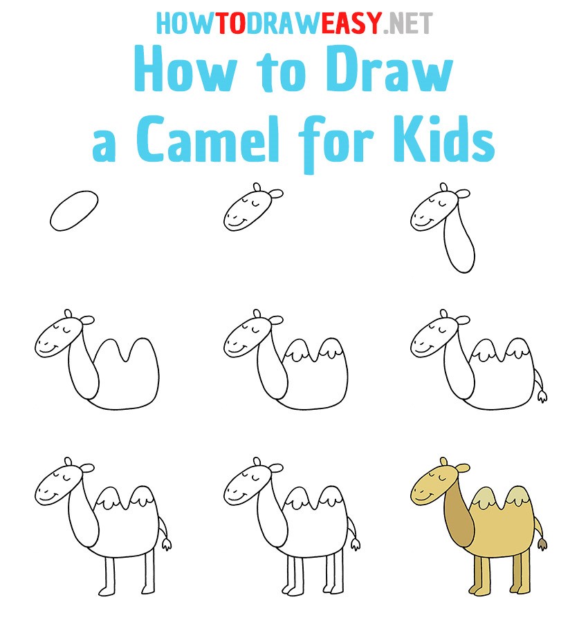 Desenhos de Camelo básico