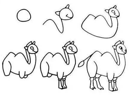 Desenhos de Camelo grande