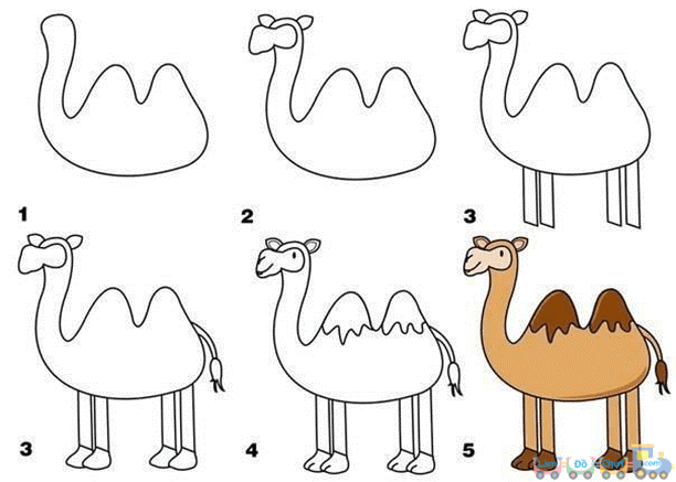 Desenhos de Camelo para imprimir