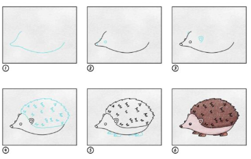 Desenhos de Imagem de ouriço