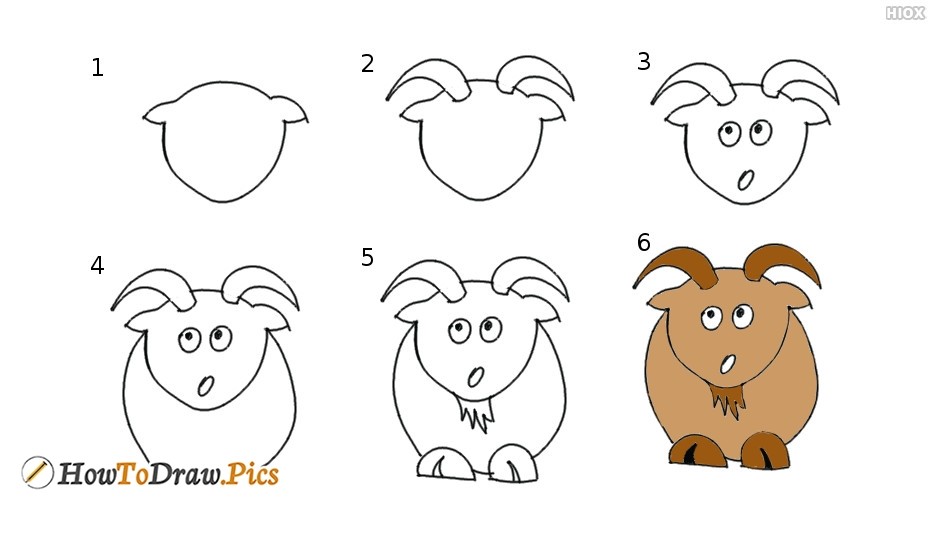 Desenhos de Cabras