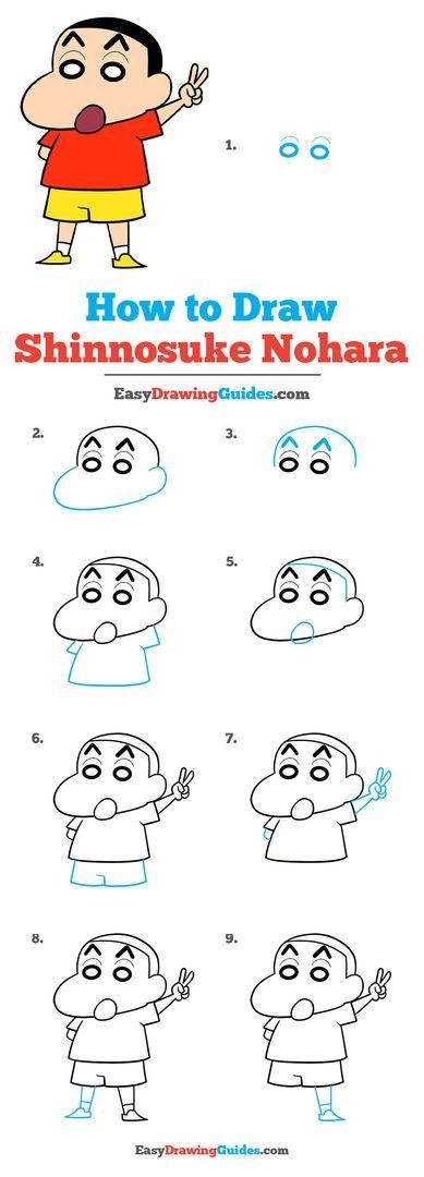 Desenhos de Crayon Shin-chan feliz