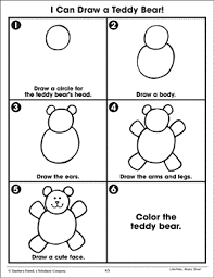 Desenhos de Fácil de Ursinho de pelúcia imagem
